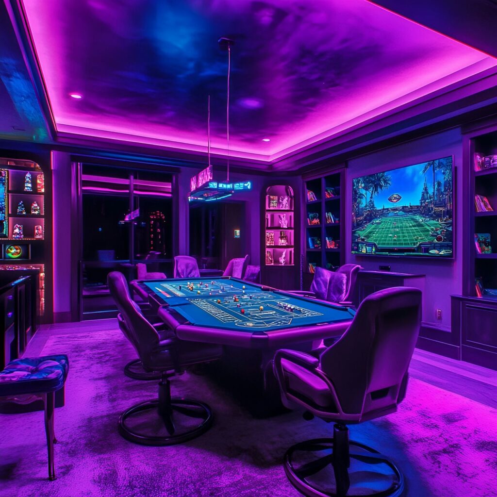 Sala de Juegos: Tamaño, Funcionalidad, Usos, Mobiliario y Renovación