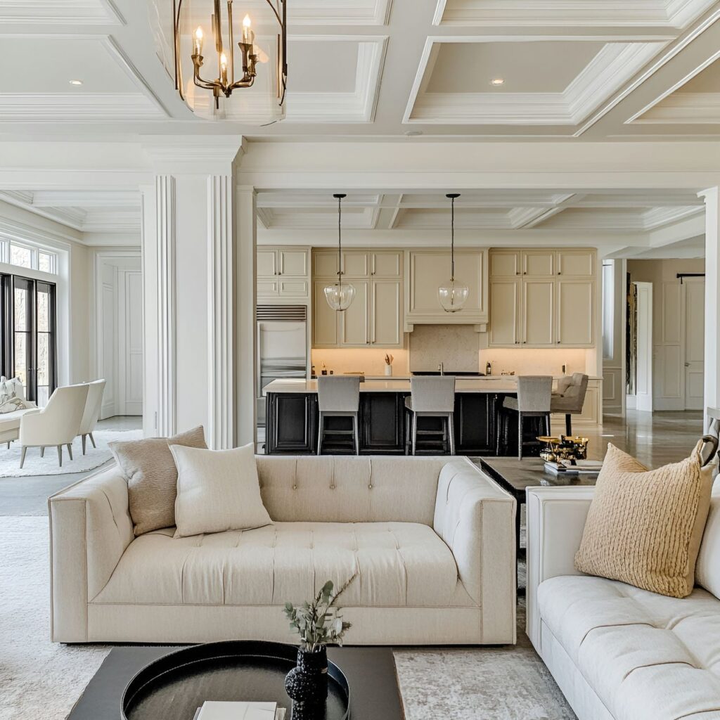 Gran salón: tamaño, funcionalidad, usos, mobiliario y renovación