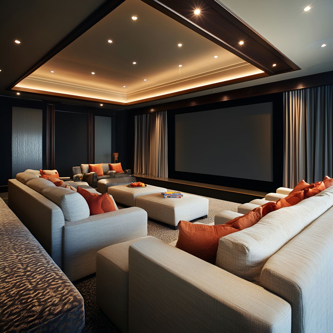 Cine en Casa: Tamaño, Funcionalidad, Usos, Mobiliario y Renovación