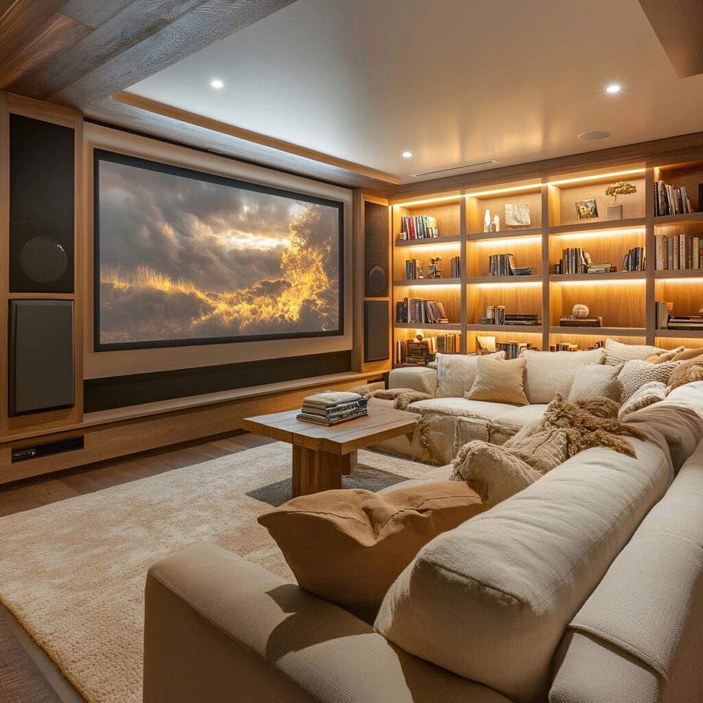 Cine en Casa: Tamaño, Funcionalidad, Usos, Mobiliario y Renovación