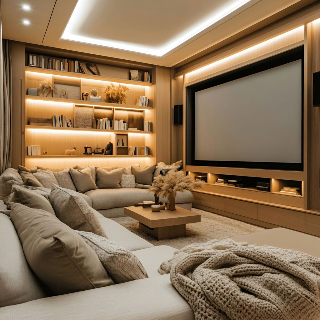 Cine en Casa: Tamaño, Funcionalidad, Usos, Mobiliario y Renovación