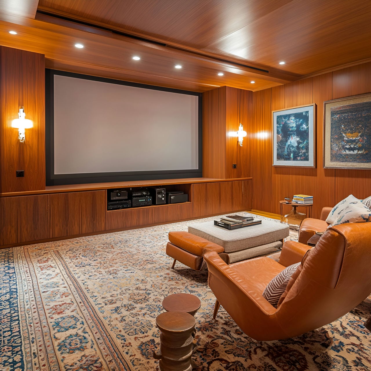 Cine en Casa: Tamaño, Funcionalidad, Usos, Mobiliario y Renovación