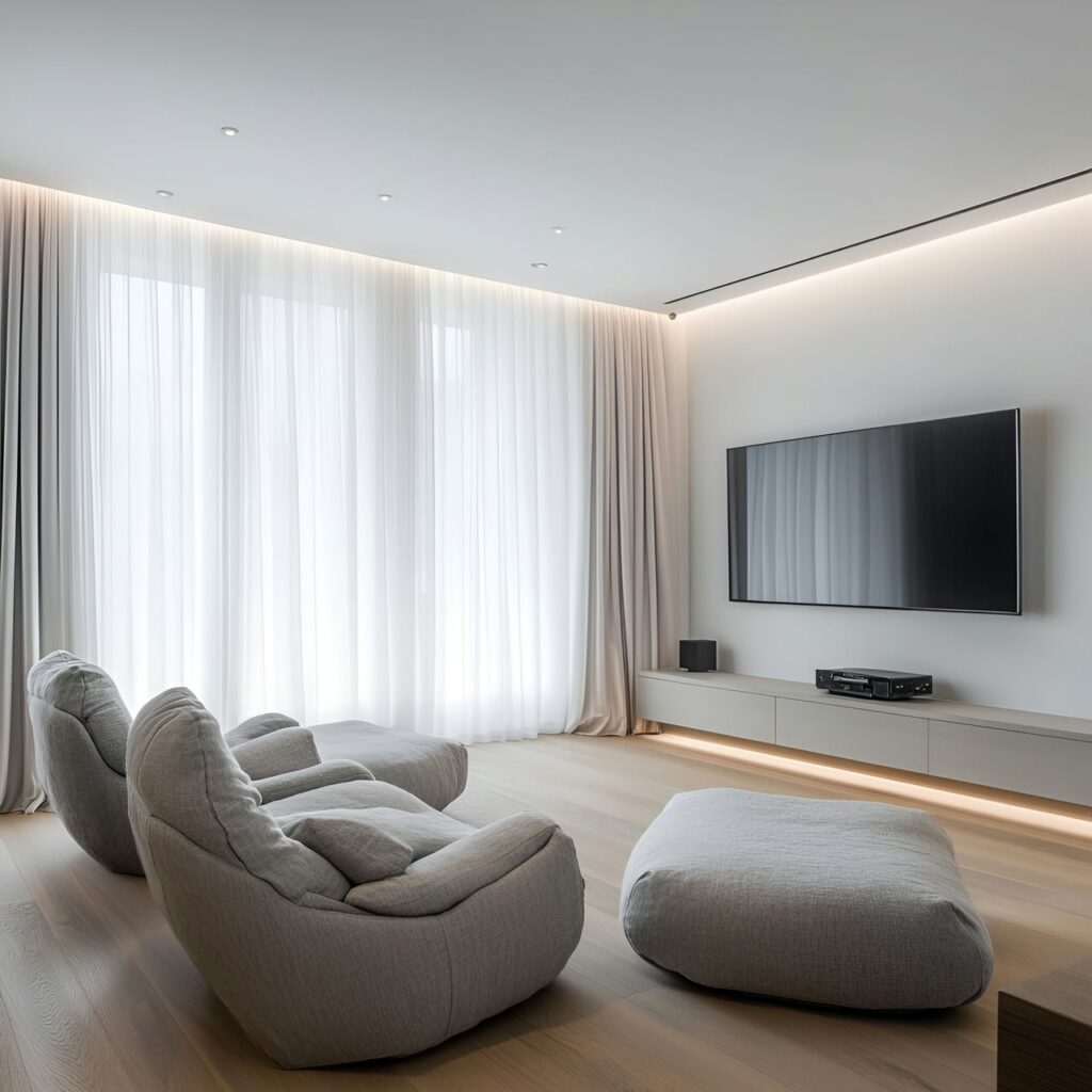 Cine en Casa: Tamaño, Funcionalidad, Usos, Mobiliario y Renovación