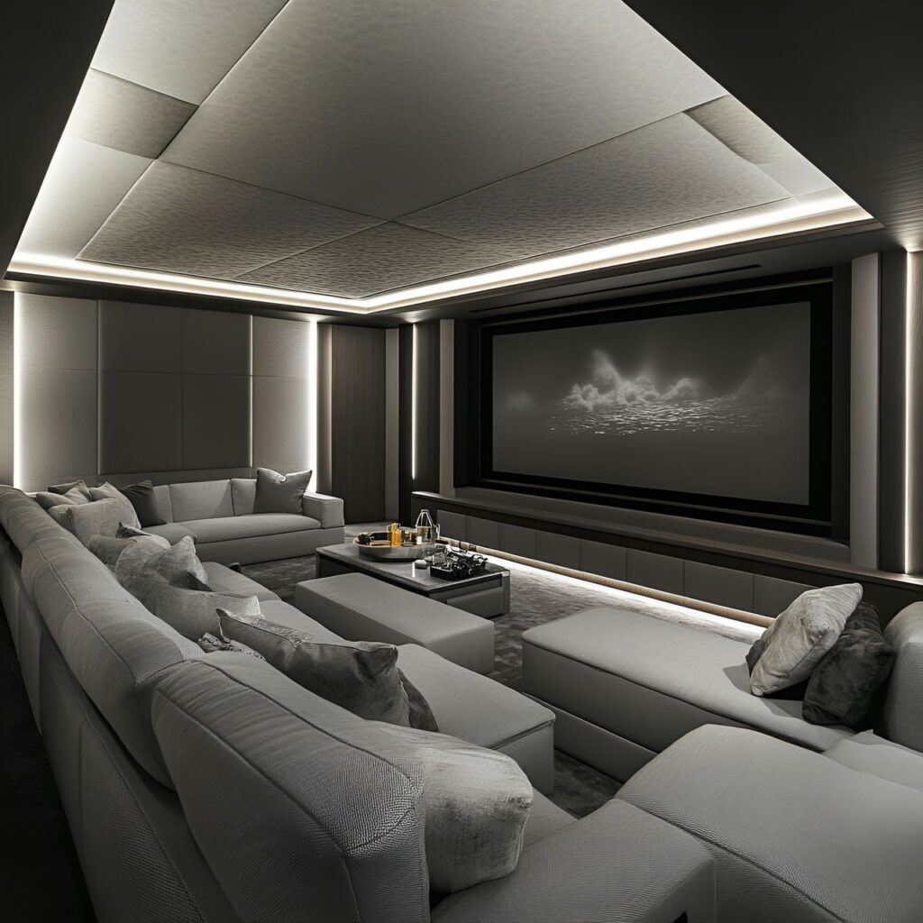 Cine en Casa: Tamaño, Funcionalidad, Usos, Mobiliario y Renovación