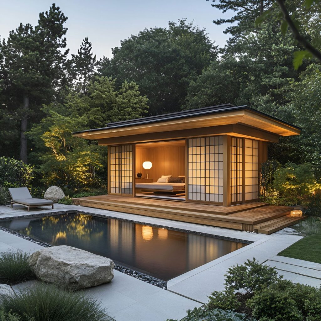 Casa de piscina: tamaño, funcionalidad, usos, mobiliario y renovación