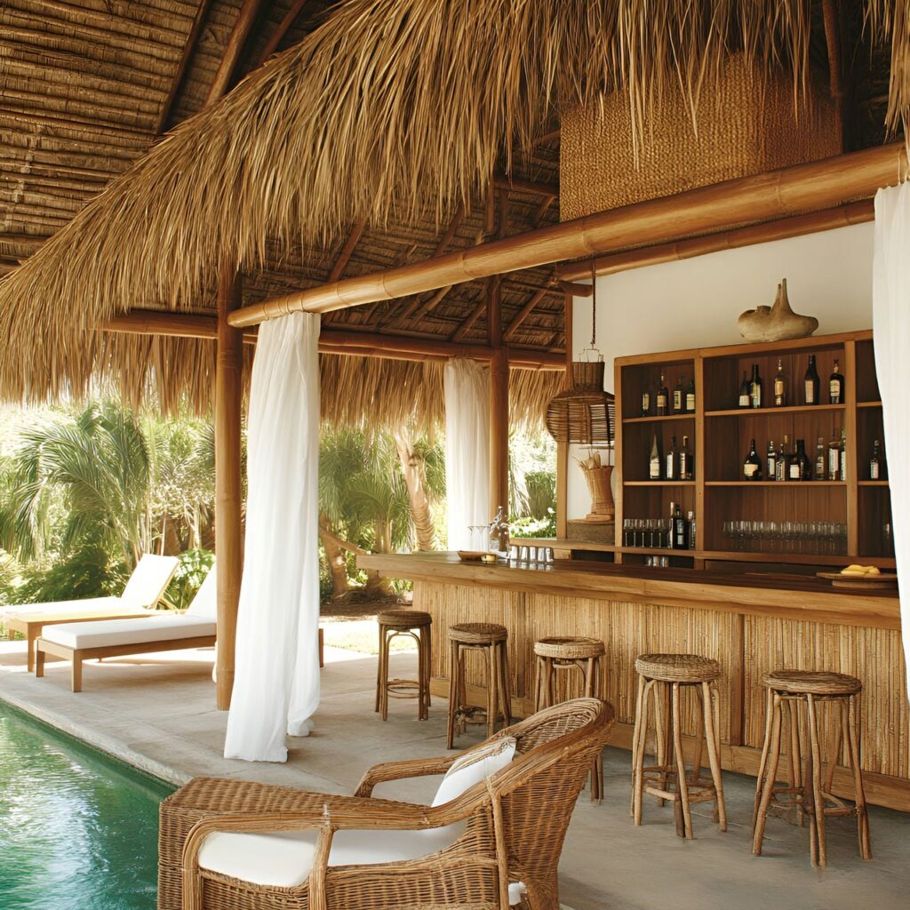 Casa de piscina: tamaño, funcionalidad, usos, mobiliario y renovación