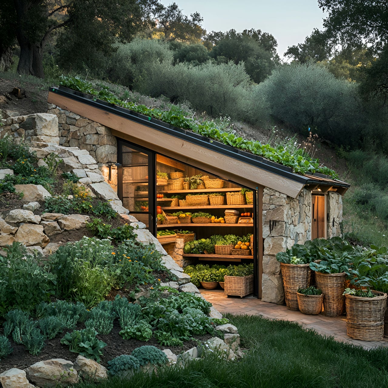 Bodega de raíces: tamaño, funcionalidad, usos, mobiliario y renovación