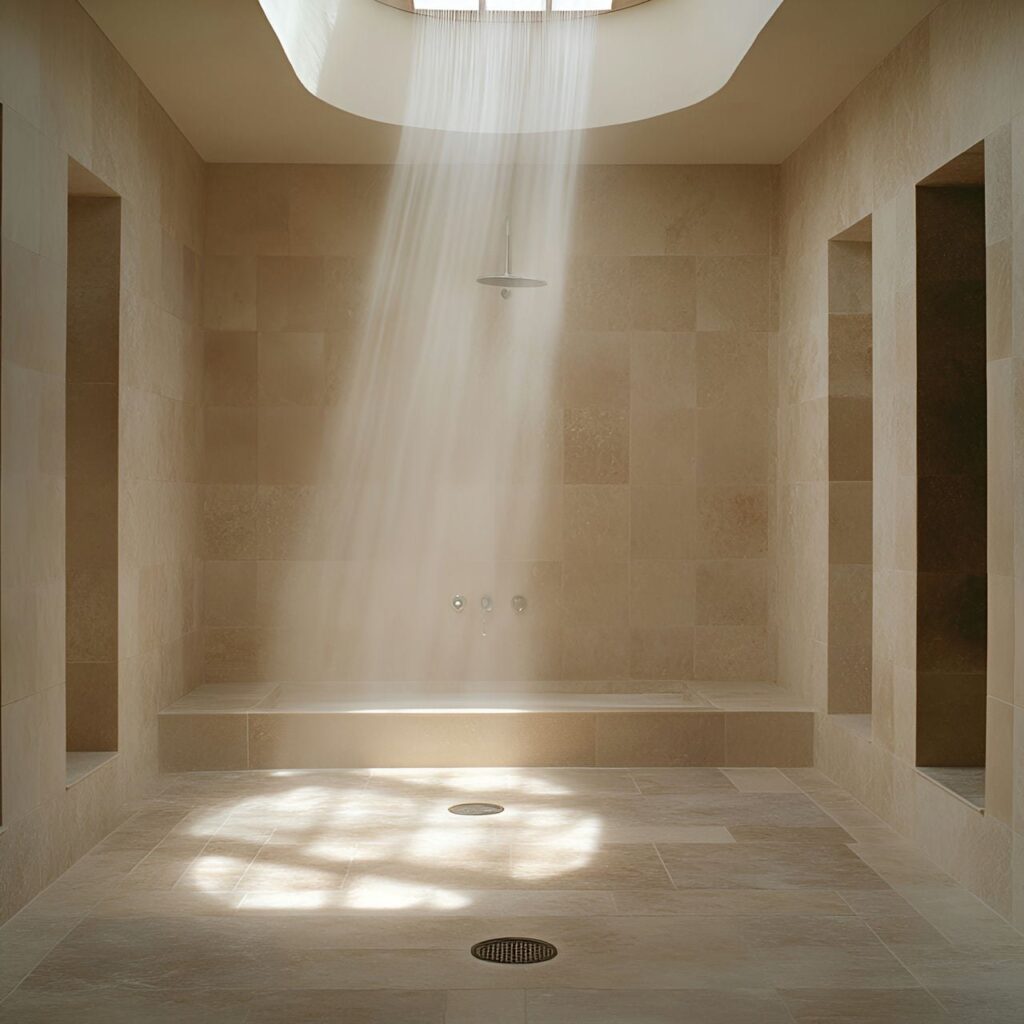 Baño de vapor: tamaño, funcionalidad, usos, mobiliario y renovación