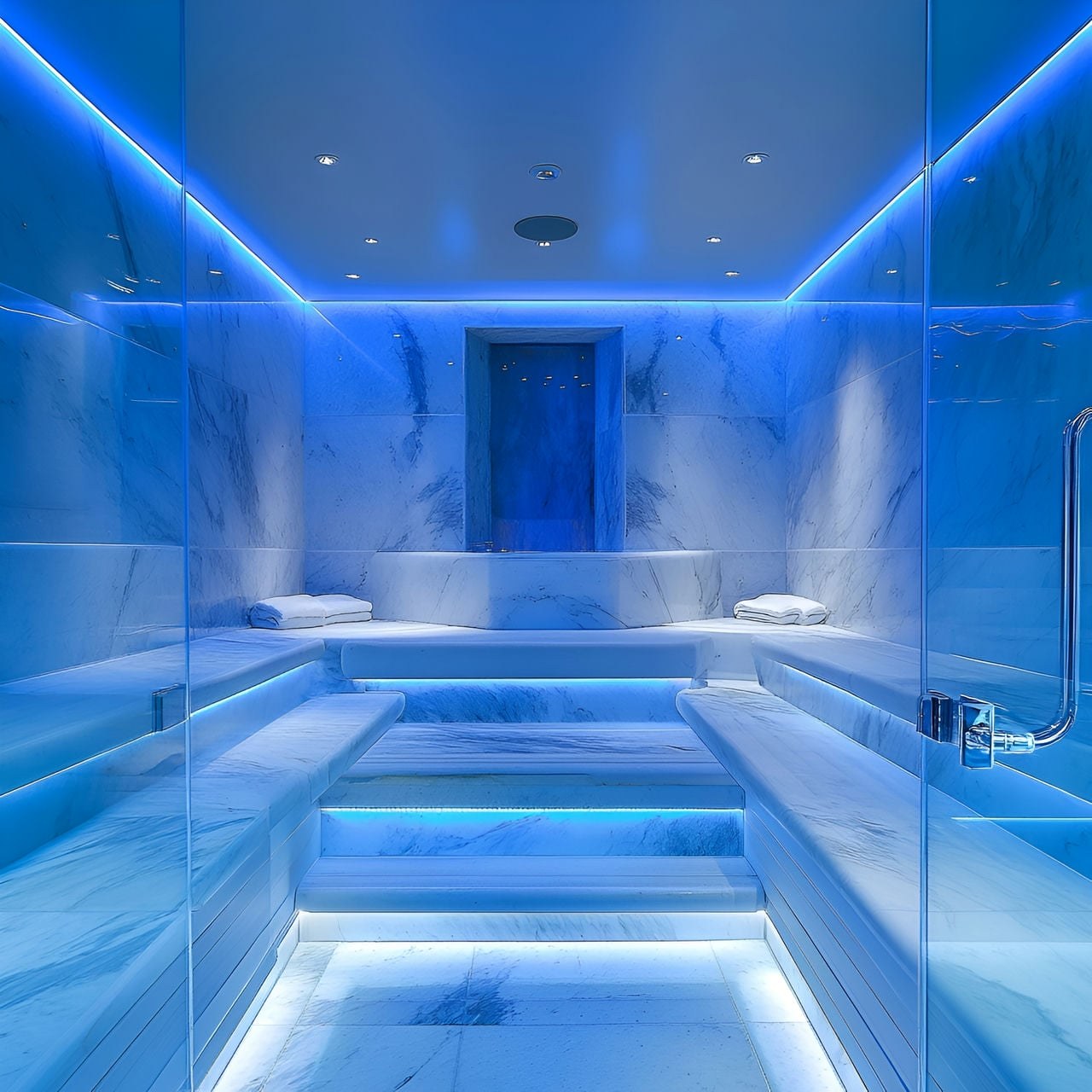 Baño de vapor: tamaño, funcionalidad, usos, mobiliario y renovación