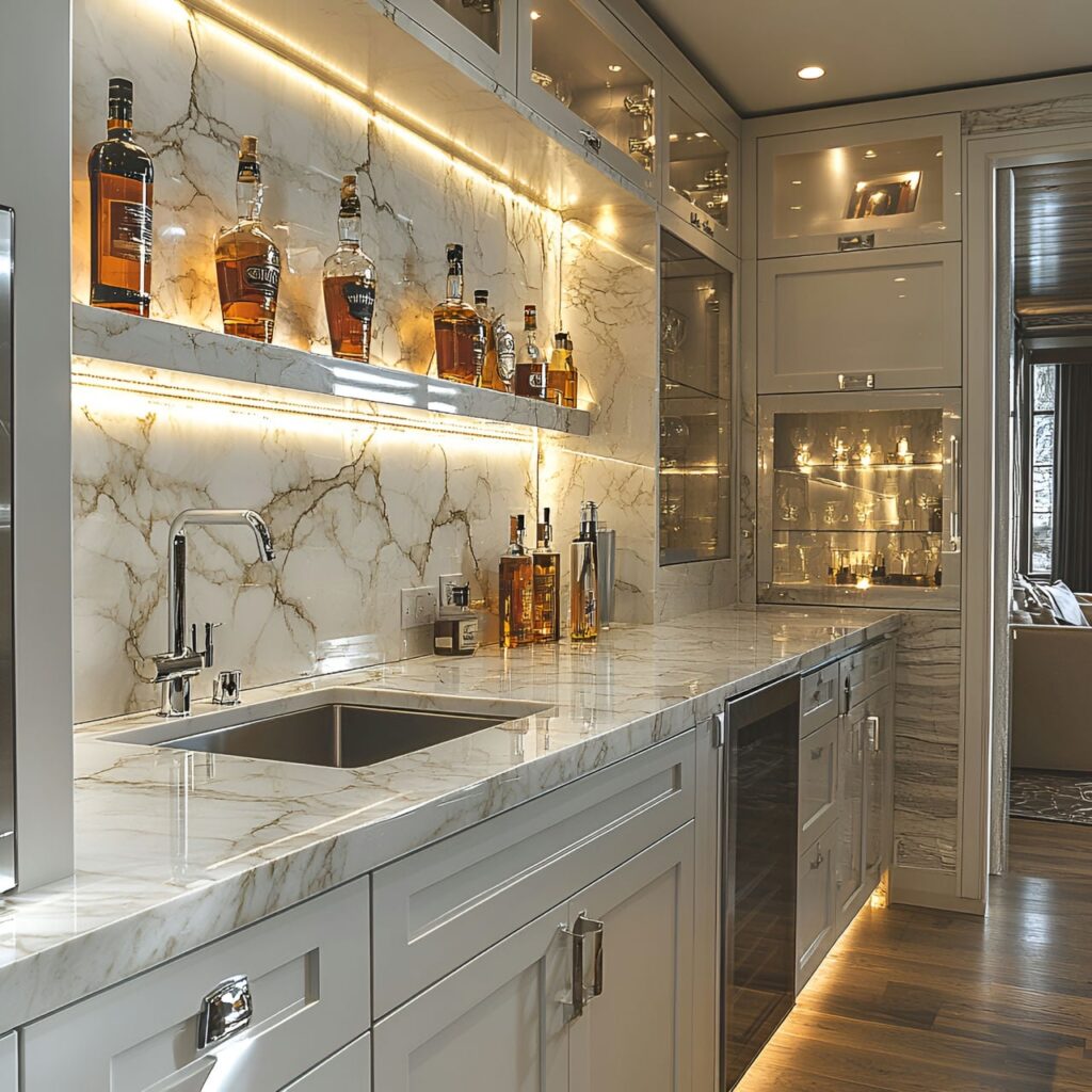 Bar húmedo: Tamaño, Funcionalidad, Usos, Mobiliario y Renovación